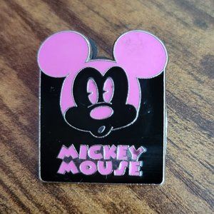 3/$20 - 4/$25 - 5/$30 - Disney Pin - Pink Neon Emotion Mickey Mouse